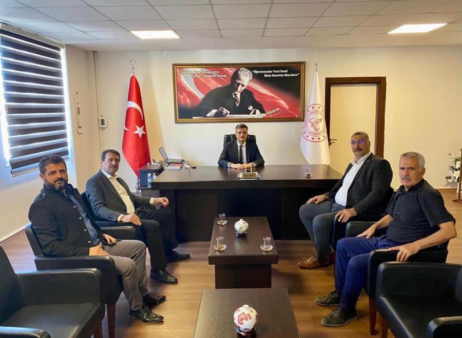 MHP TEŞKİLATINDAN MESUT ÇERKO’YA HAYIRLAMA ZİYARETİ