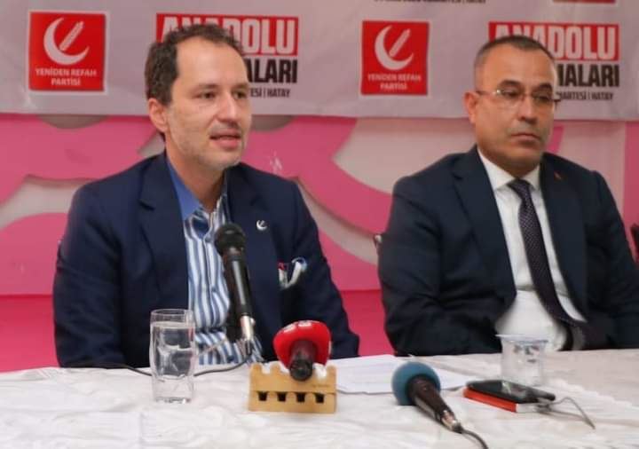 YENİDEN REFAH PARTİSİ HATAY İL DİVAN TOPLANTISI KIRIKHAN’DA YAPILACAK
