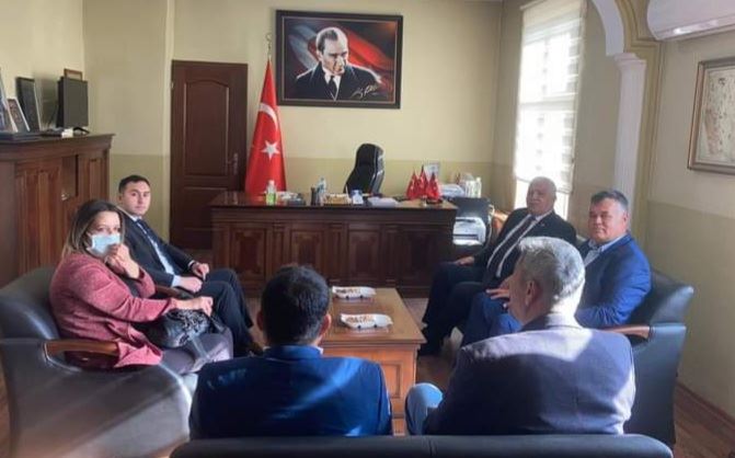 MİLLETVEKİLİ TOKDEMİR’DEN KAYMAKAM KORKMAZ’A ZİYARET 