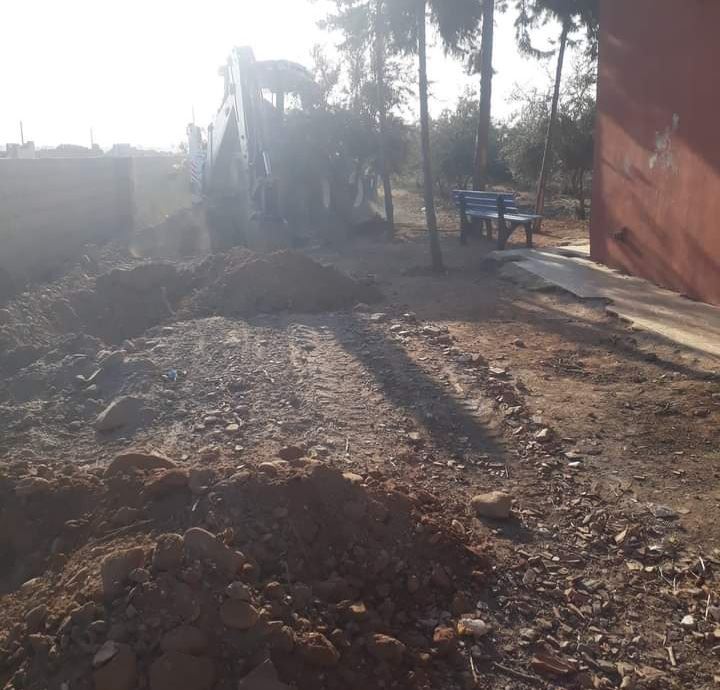 HASSA BELEDİYESİ’NDEN OKUL BAHÇELERİNE PEYZAJ ÇALIŞMASI 