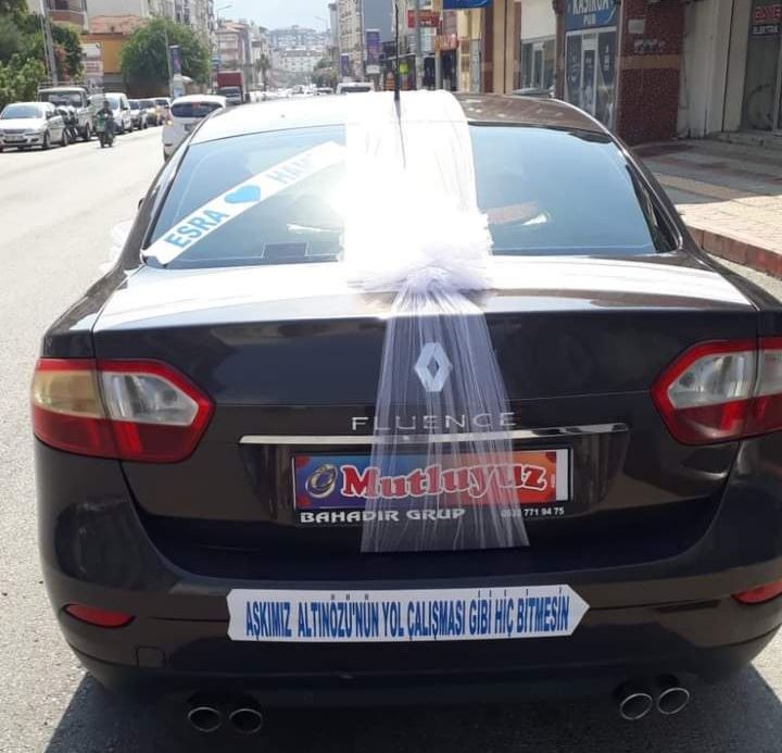 Gelin arabasına 