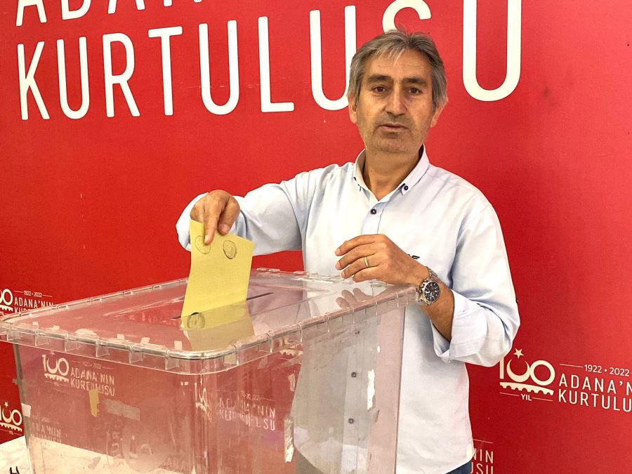 TGS Adana Şube’de Büyükkaya güven tazeledi